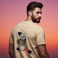 Never Quit Panda Graphic Oversized  T-Shirt
